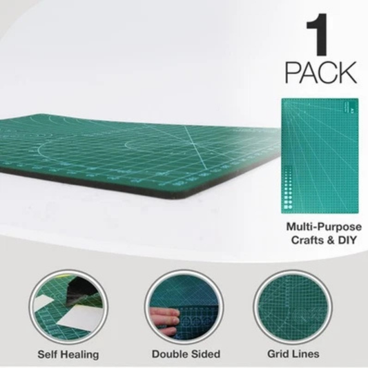 A3 Self Healing Cutting Mat - Double Sided Craft Board 45x30cm