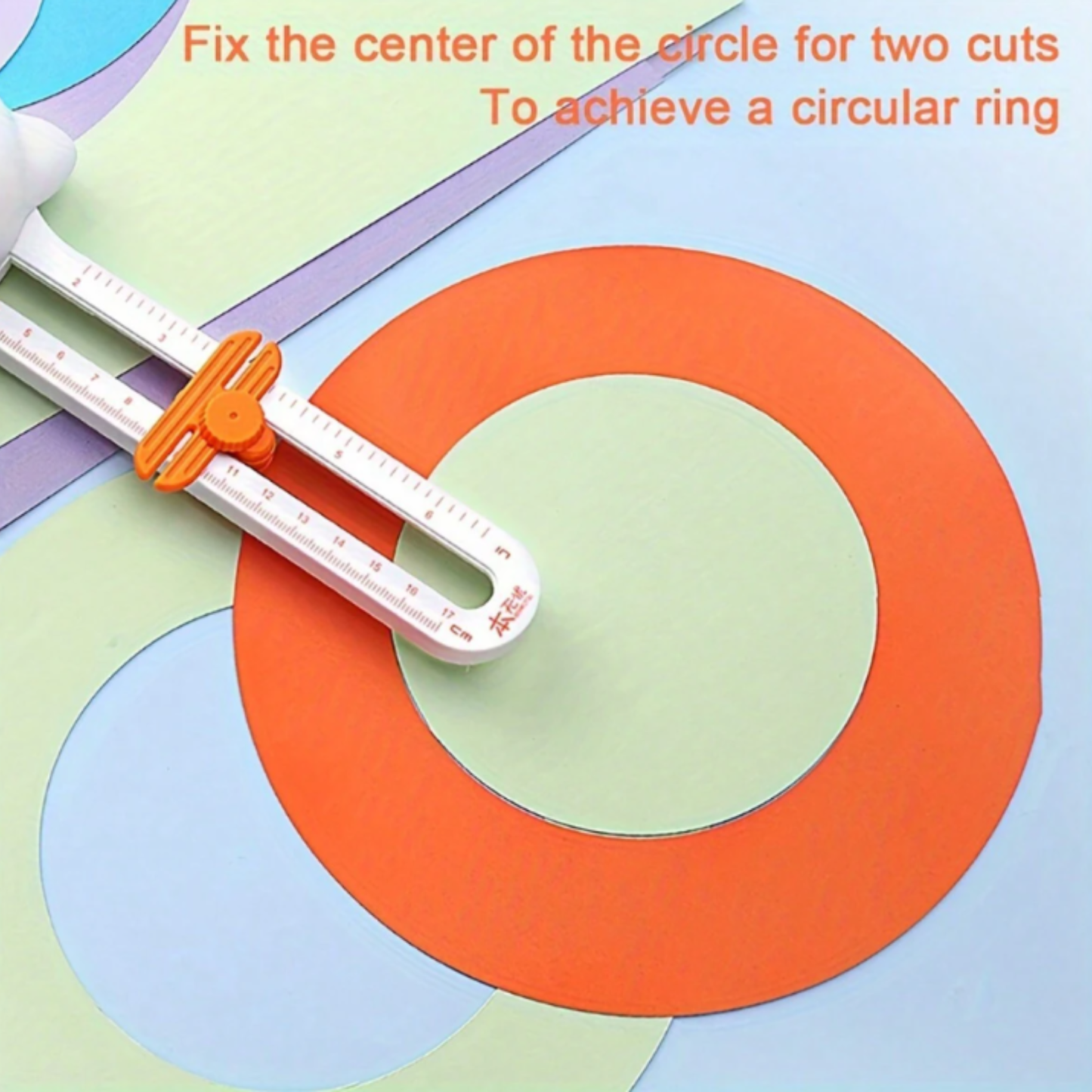 Circle Cutter Cat - Circular Paper Trimmer for Scrapbooking | Rotary Cutter | Back to School